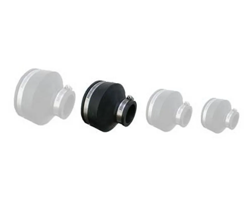 4"-2" Reducing Connector with clips (Flexible)