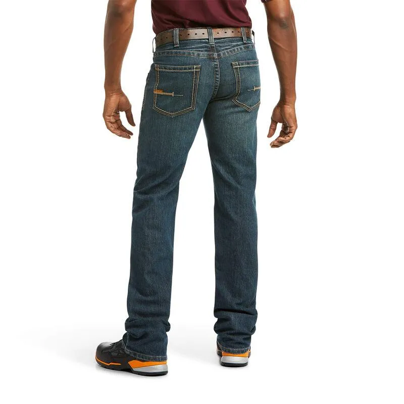 Ariat Men's Rebar M5 Straight DuraStretch Edge Stackable Straight Leg Jean 10016222