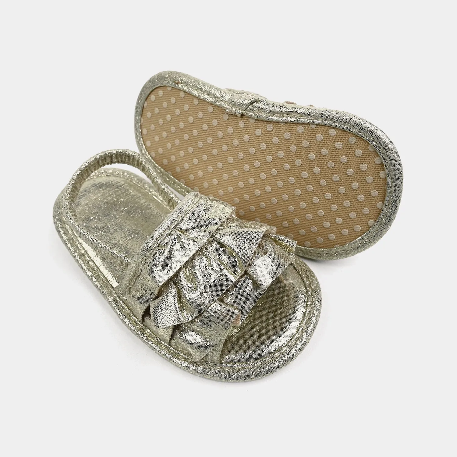 Baby Girl Shoes E154-Golden