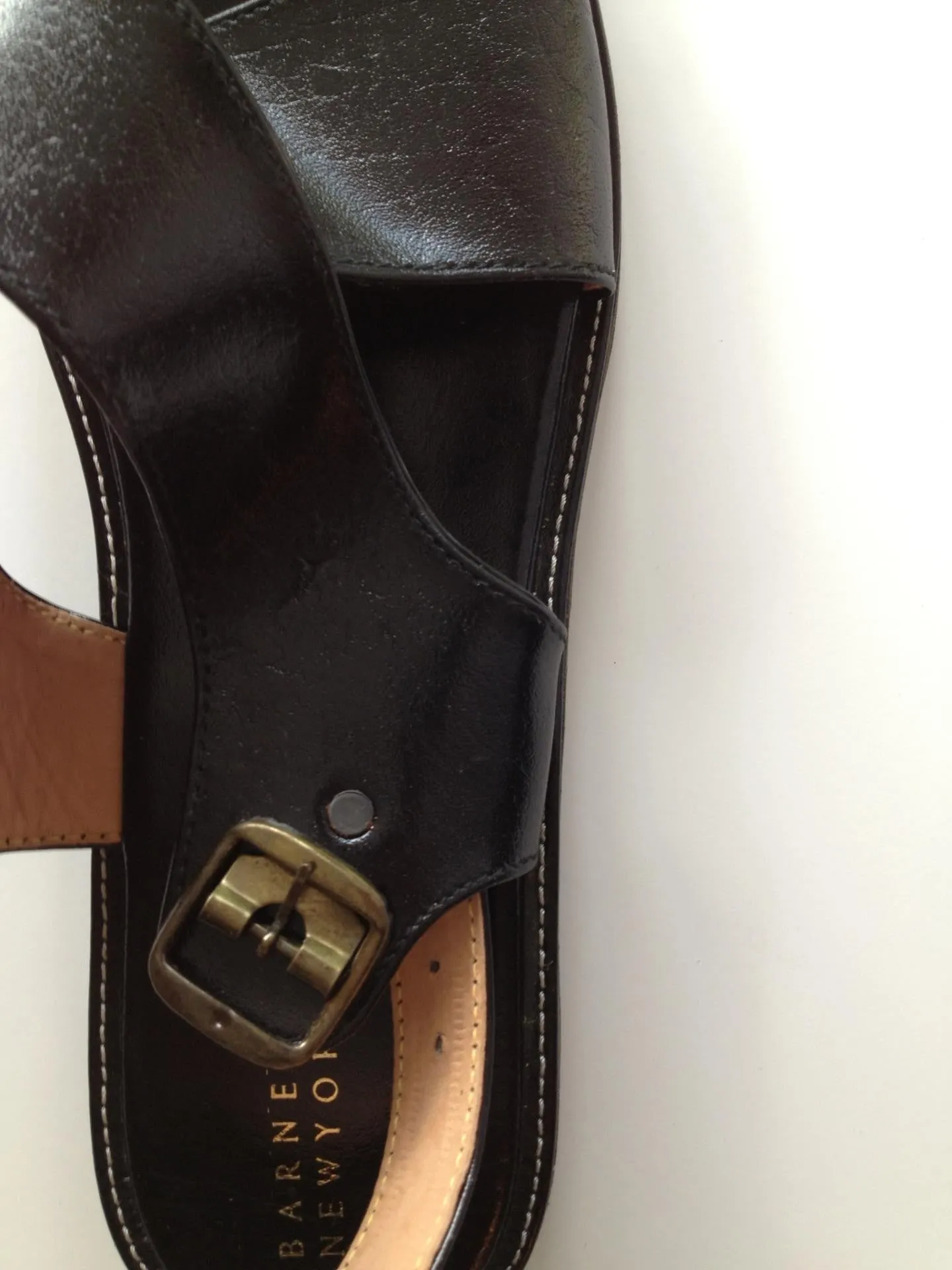 Barneys New York Leather Sandals