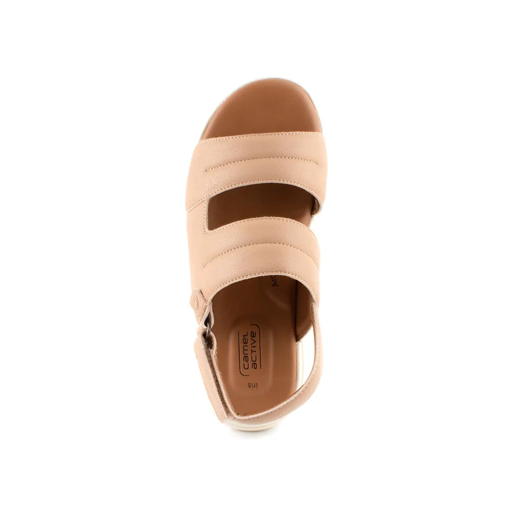 camel active Women Iris Sling-Back Sandals -782404-DZ03SV-53-ALMOND