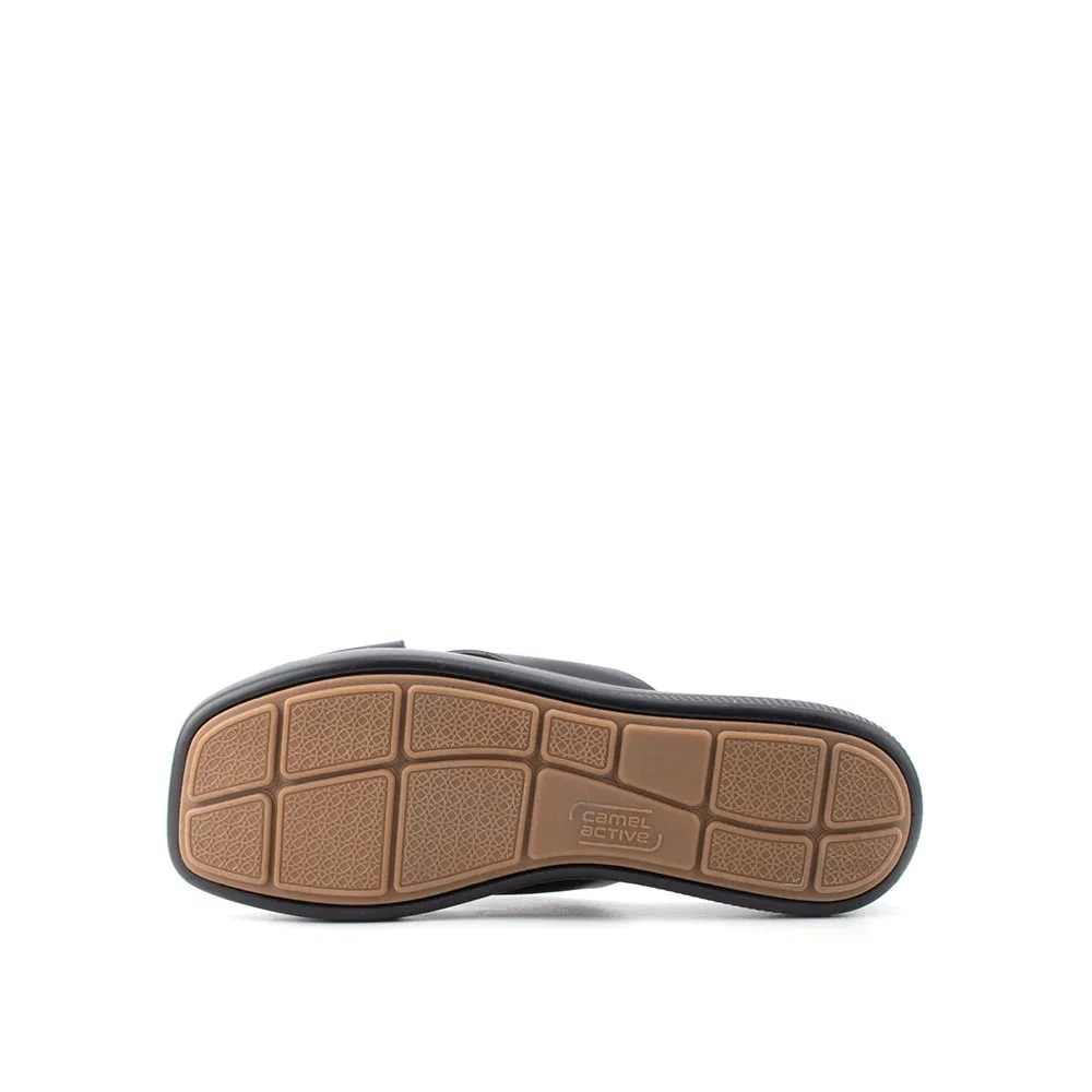 camel active Women Victoria 1 Cross-Strap Sandals -782402-YR01SV-1-BLACK