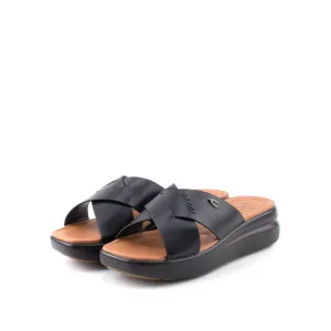 camel active Women Victoria 1 Cross-Strap Sandals -782402-YR01SV-1-BLACK