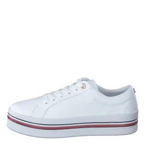Corporate Flatform Cupsole White
