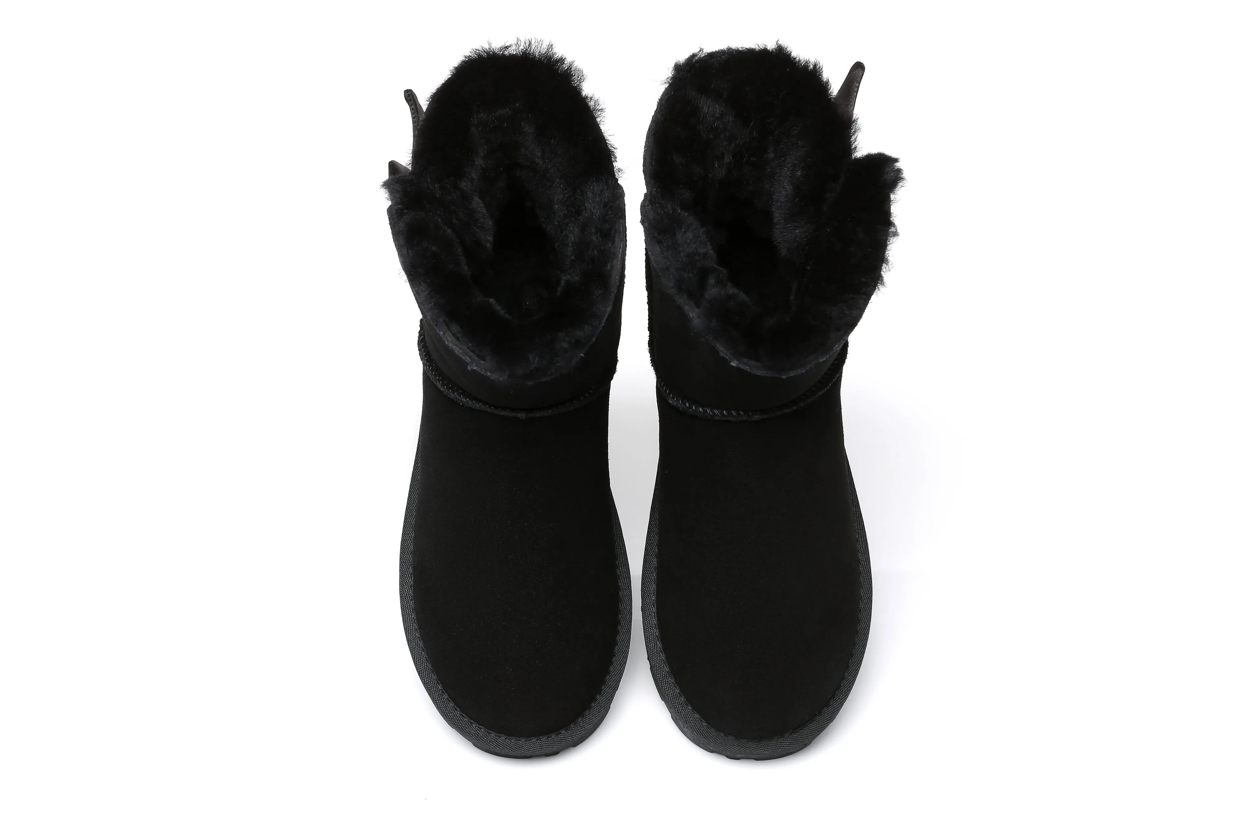 EVERAU® Single Bow Boots Women Ember
