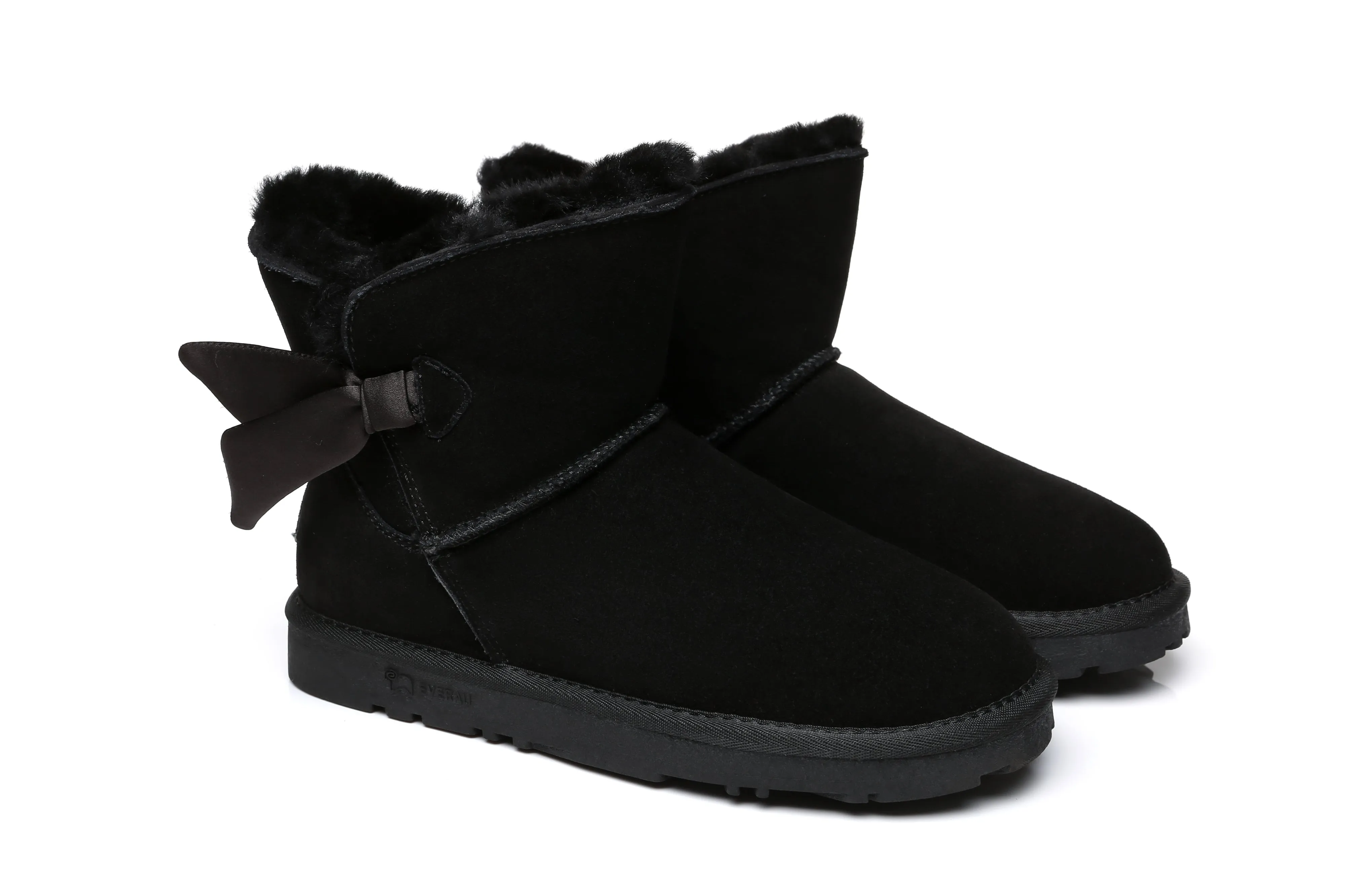 EVERAU® Single Bow Boots Women Ember