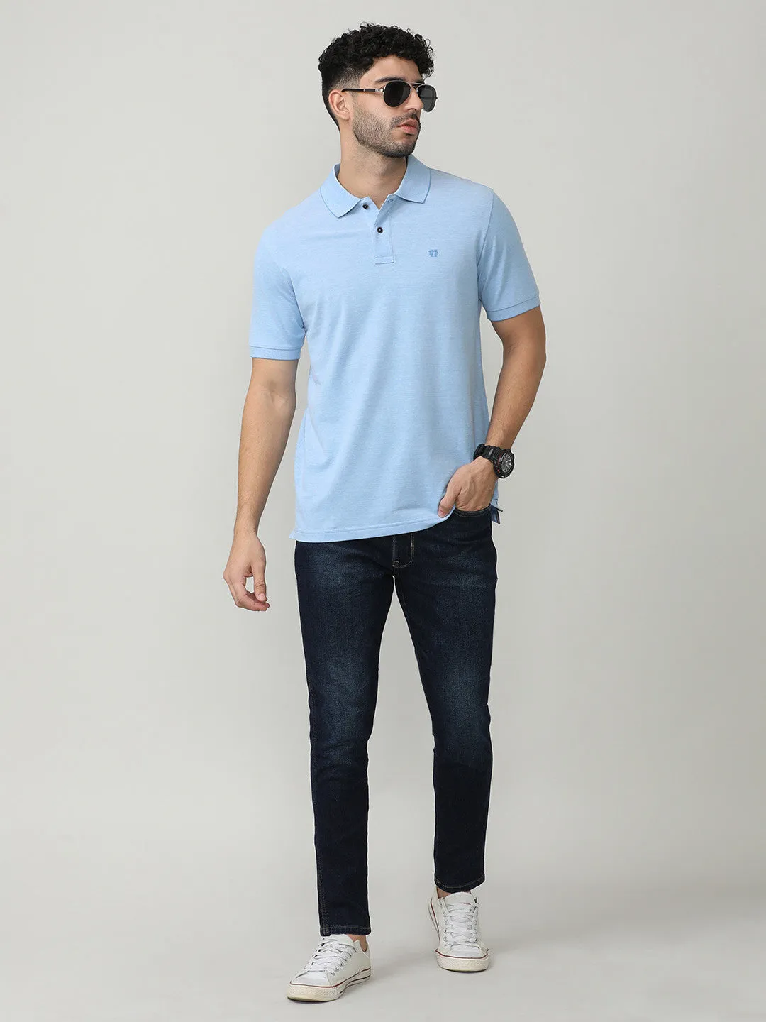 Fern Green Birdeye Pique Polo T-shirt