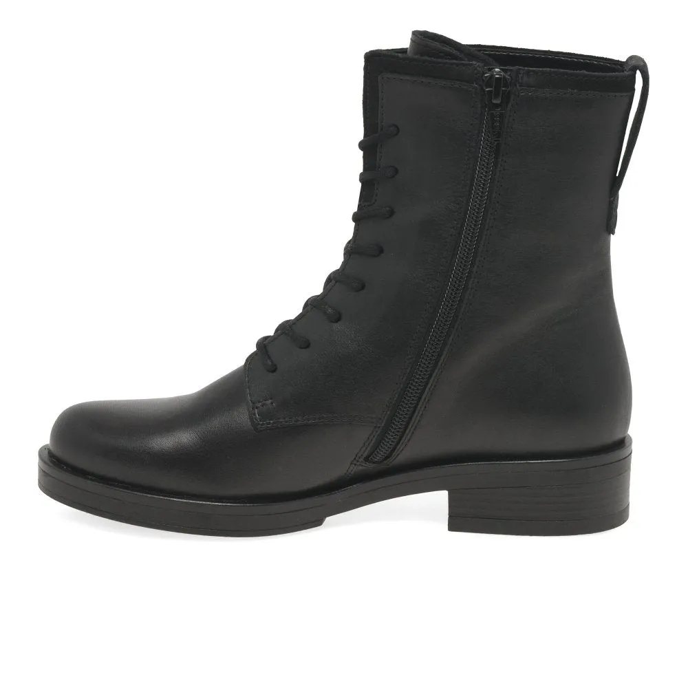 Gabor Hay 51.602.27 Womens Biker Boots - Black