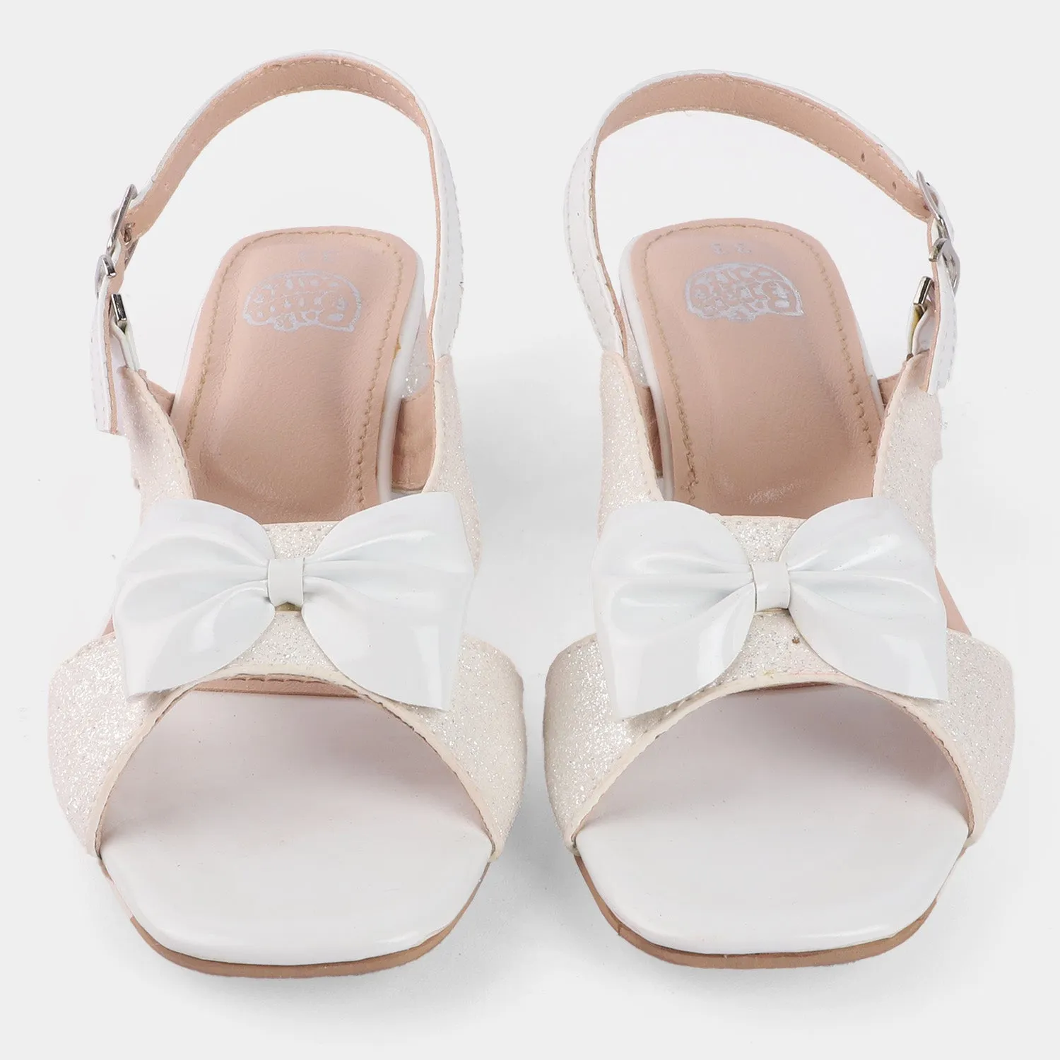 Girls Sandal 456-57-White