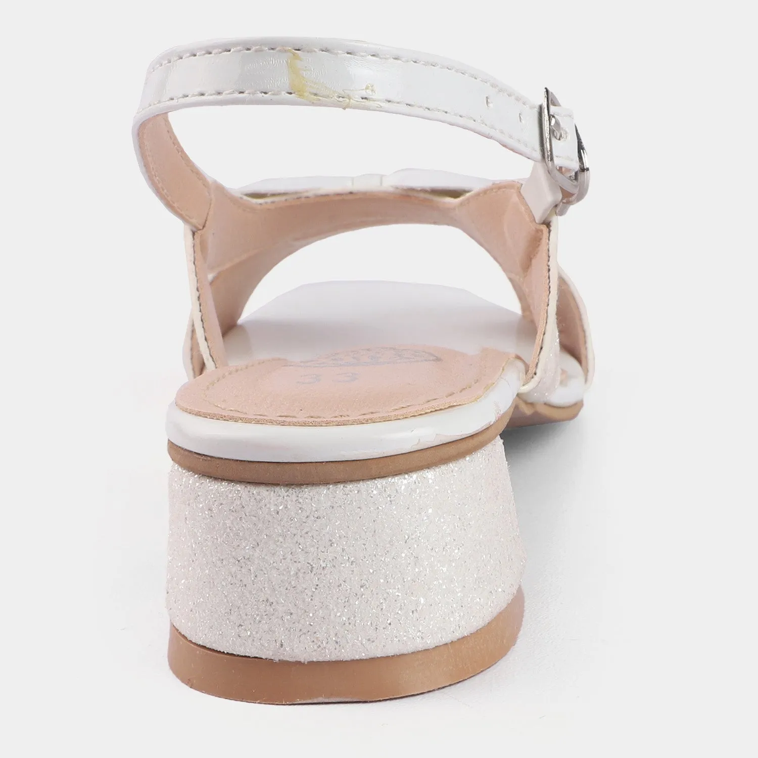 Girls Sandal 456-57-White
