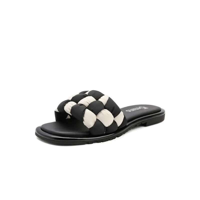 Leisure checkerboard Sandals