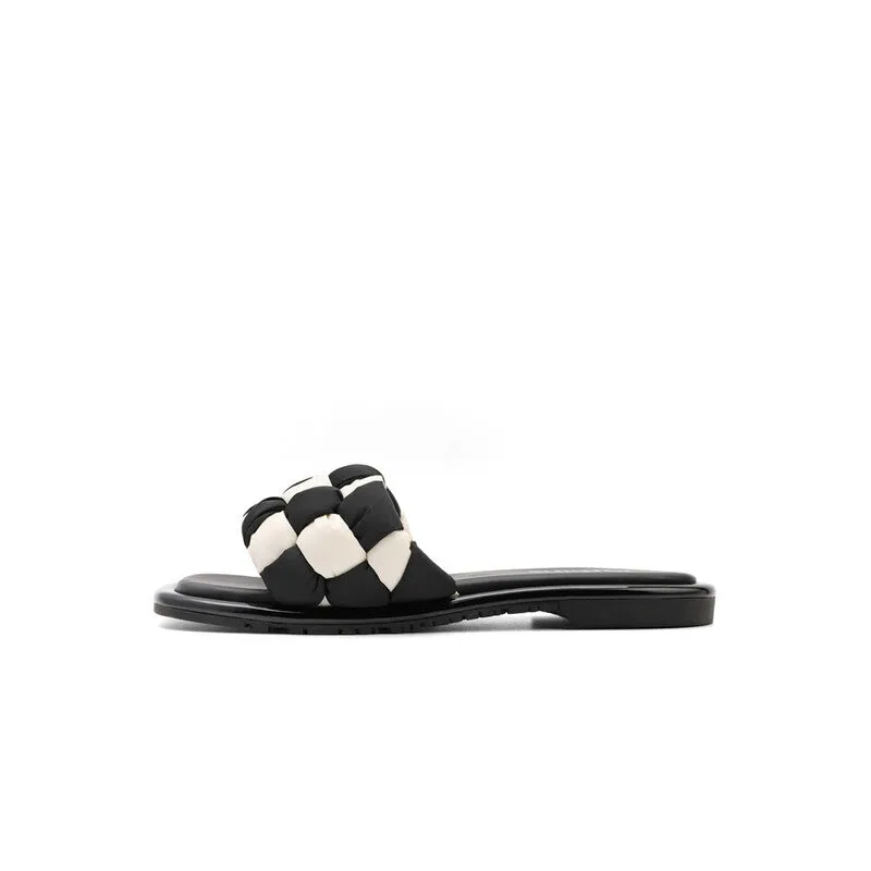 Leisure checkerboard Sandals