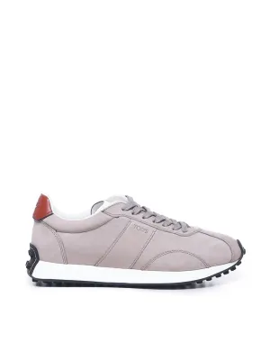Men's Taupe Nubuck Sneakers