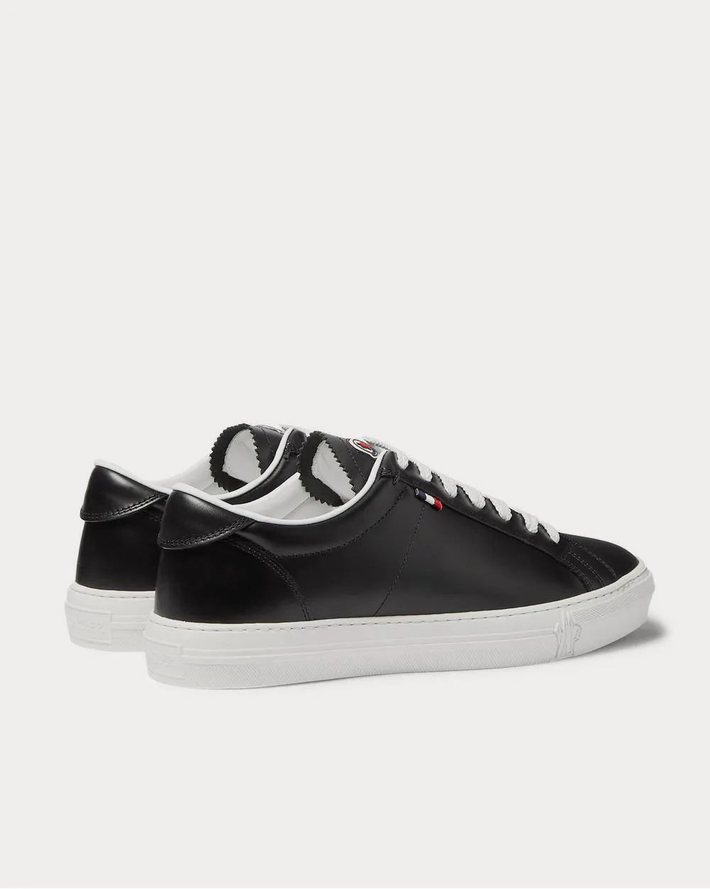 Monaco Leather  Black low top sneakers