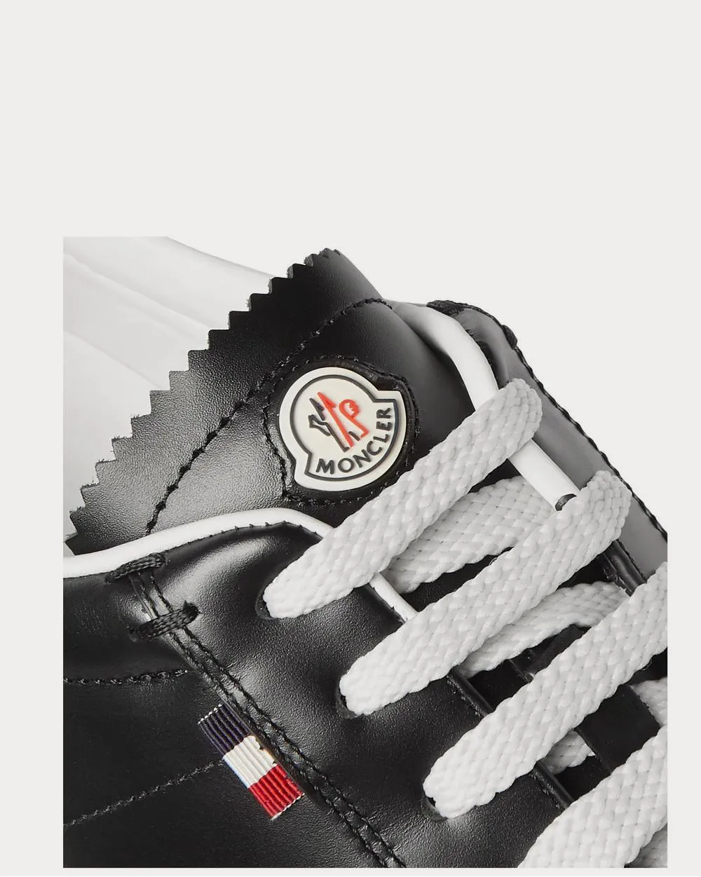 Monaco Leather  Black low top sneakers