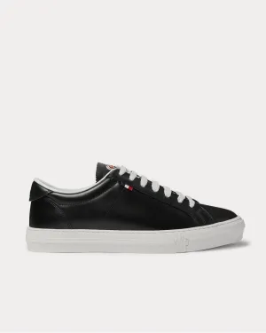 Monaco Leather  Black low top sneakers