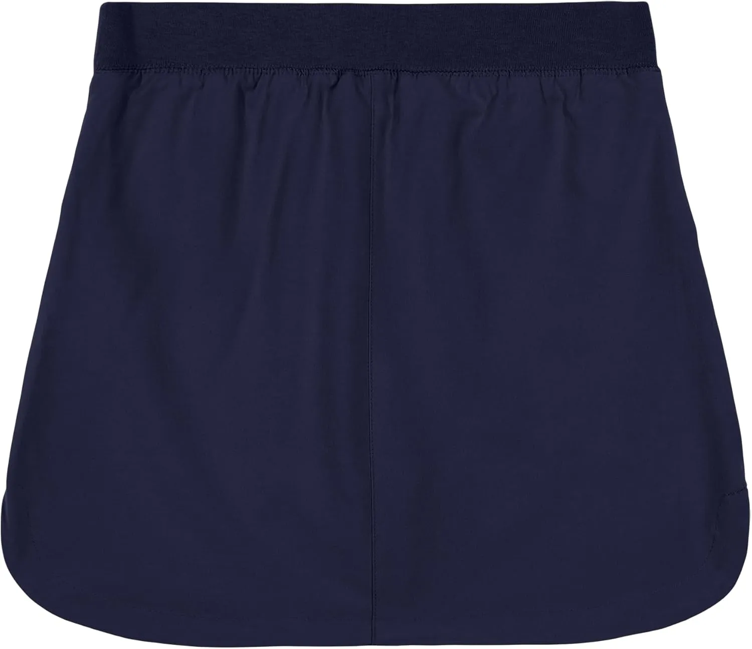 Nautica Girls' School Uniform Pull-on Scooter Skirt with Undershorts, Knit Waistband & Functional Pockets