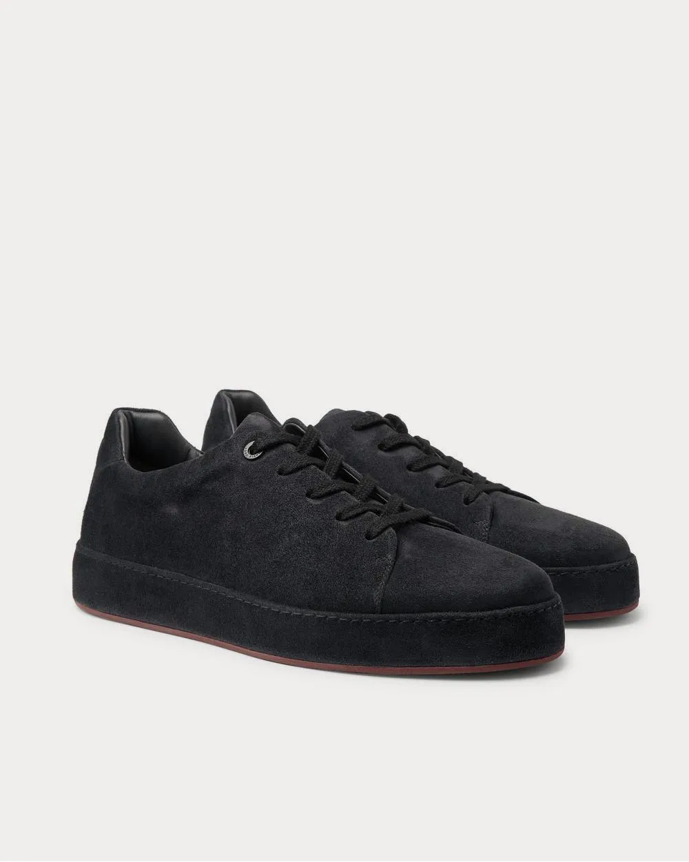 Nuages Suede  Black low top sneakers