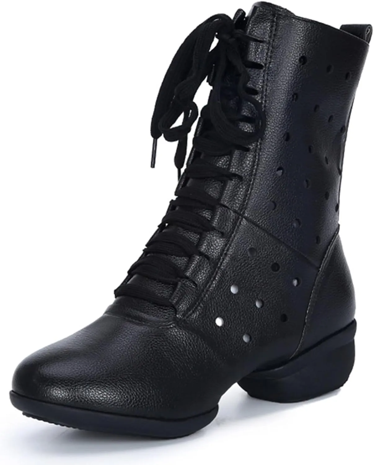 ONAIC Ballroom Dance Shoes for Womens Salsa Latin Wedding Party Shoes Non -Slip Comfortable Jazz Boots Platform