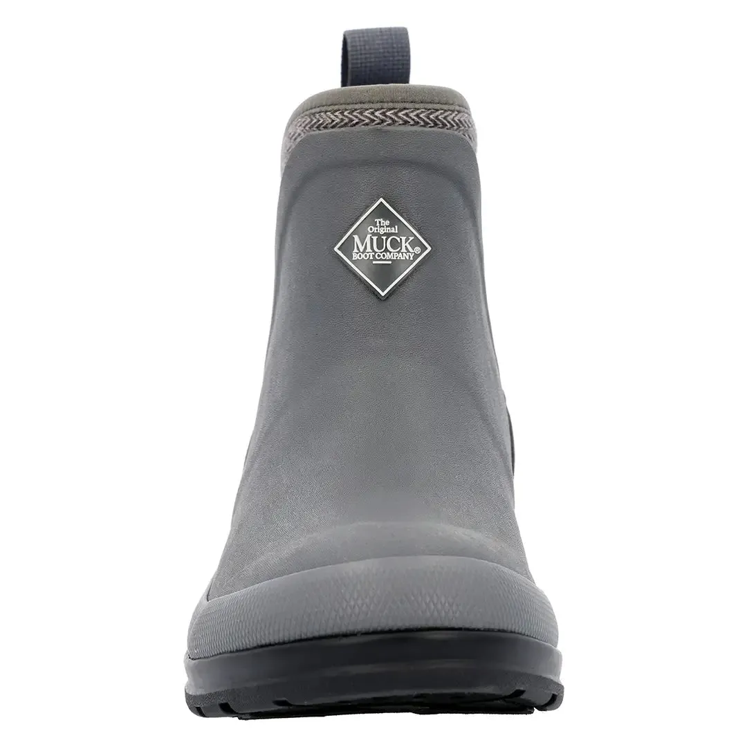 Originals Ladies Pull On Ankle Boots - Grey by Muckboot