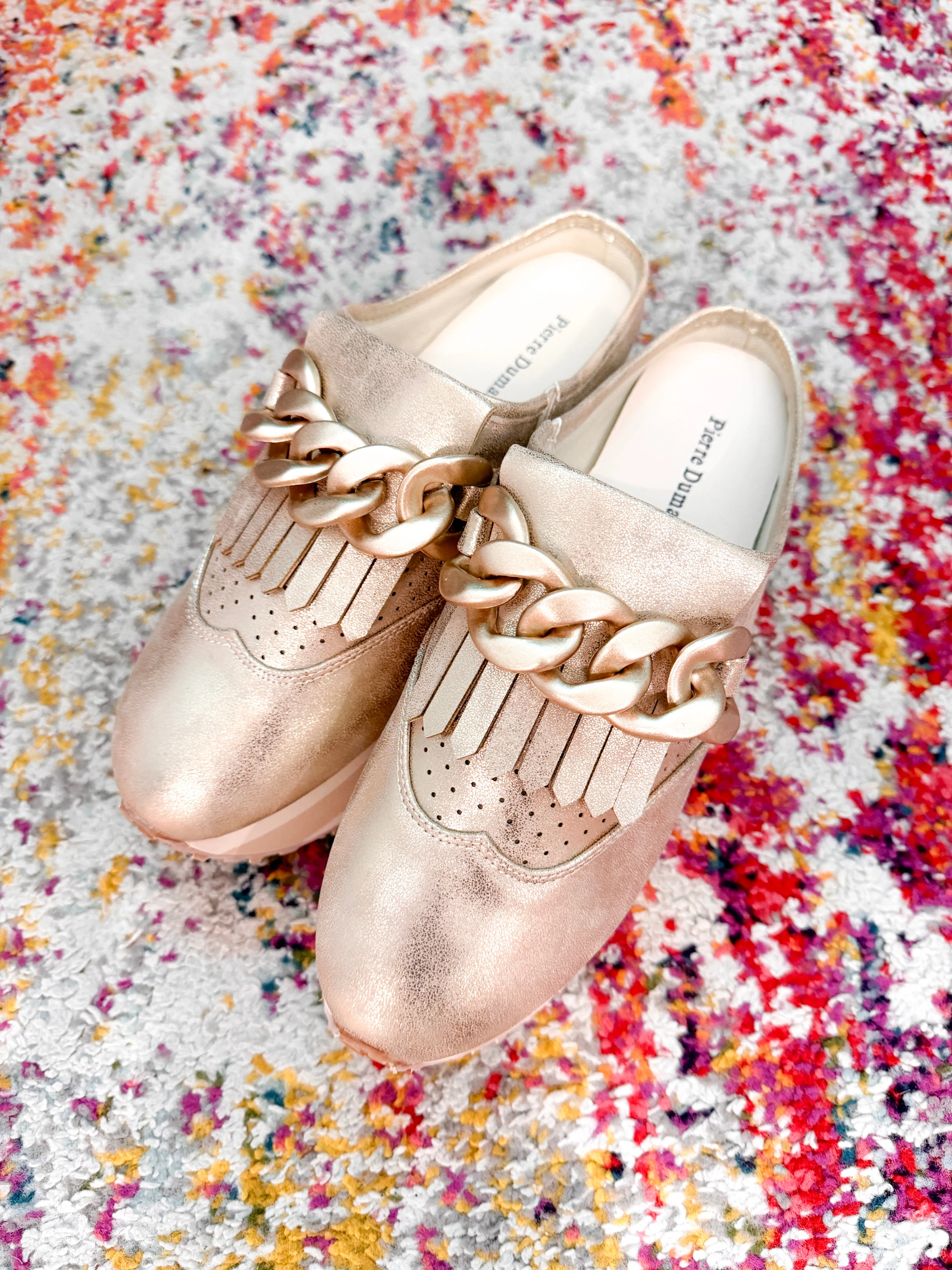 Paloma Gold Loafer