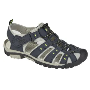 PDQ Sandals - M040 - Navy Blue / Lime