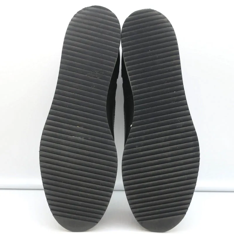 Rag & Bone Meli Flatform Brogues Black Perforated Leather Size 40