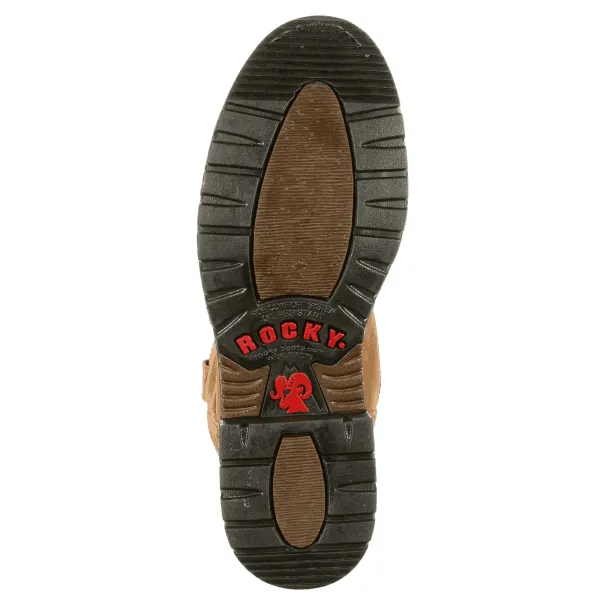 Rocky Ride Branson Roper Waterproof Mens Western Boots