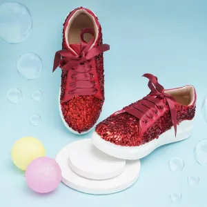 Ruby Crush Sequin Sneakers