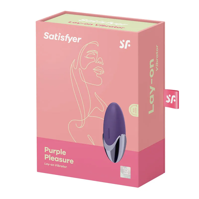 Satisfyer Pleasure Lay On Vibe - Purple
