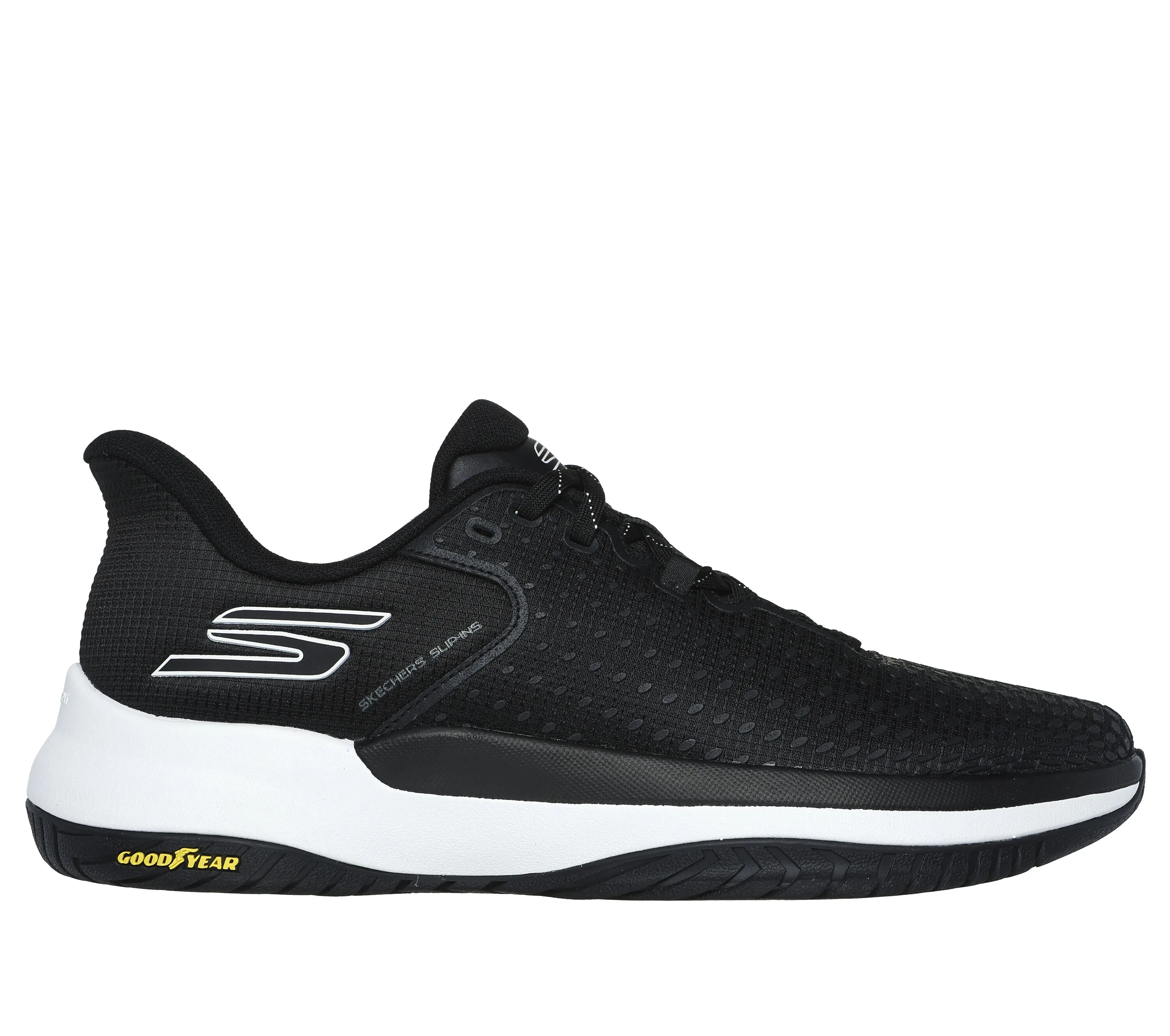 Skechers Men's Slip-ins: Viper Court Elite - BLACK / WHITE