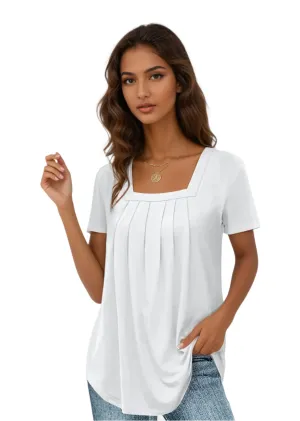 Sophia | Square-Neck Blouse