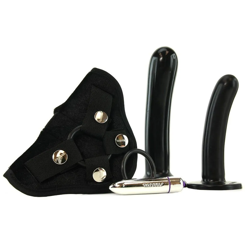 Tantus Bend Over Intermediate Harness Kit With 2 Dildos