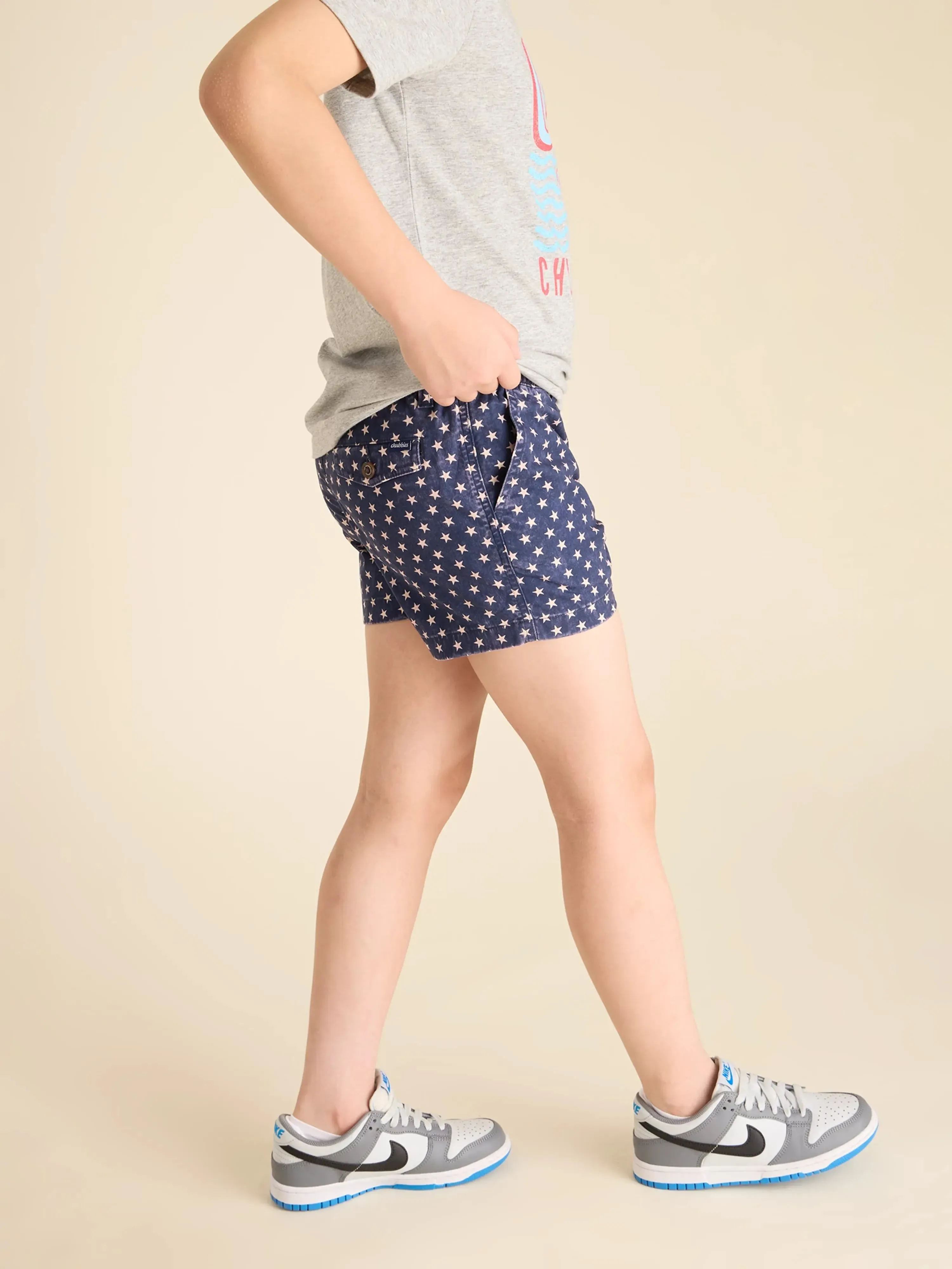 The Chubmander in Chiefs (Boys Originals Shorties)
