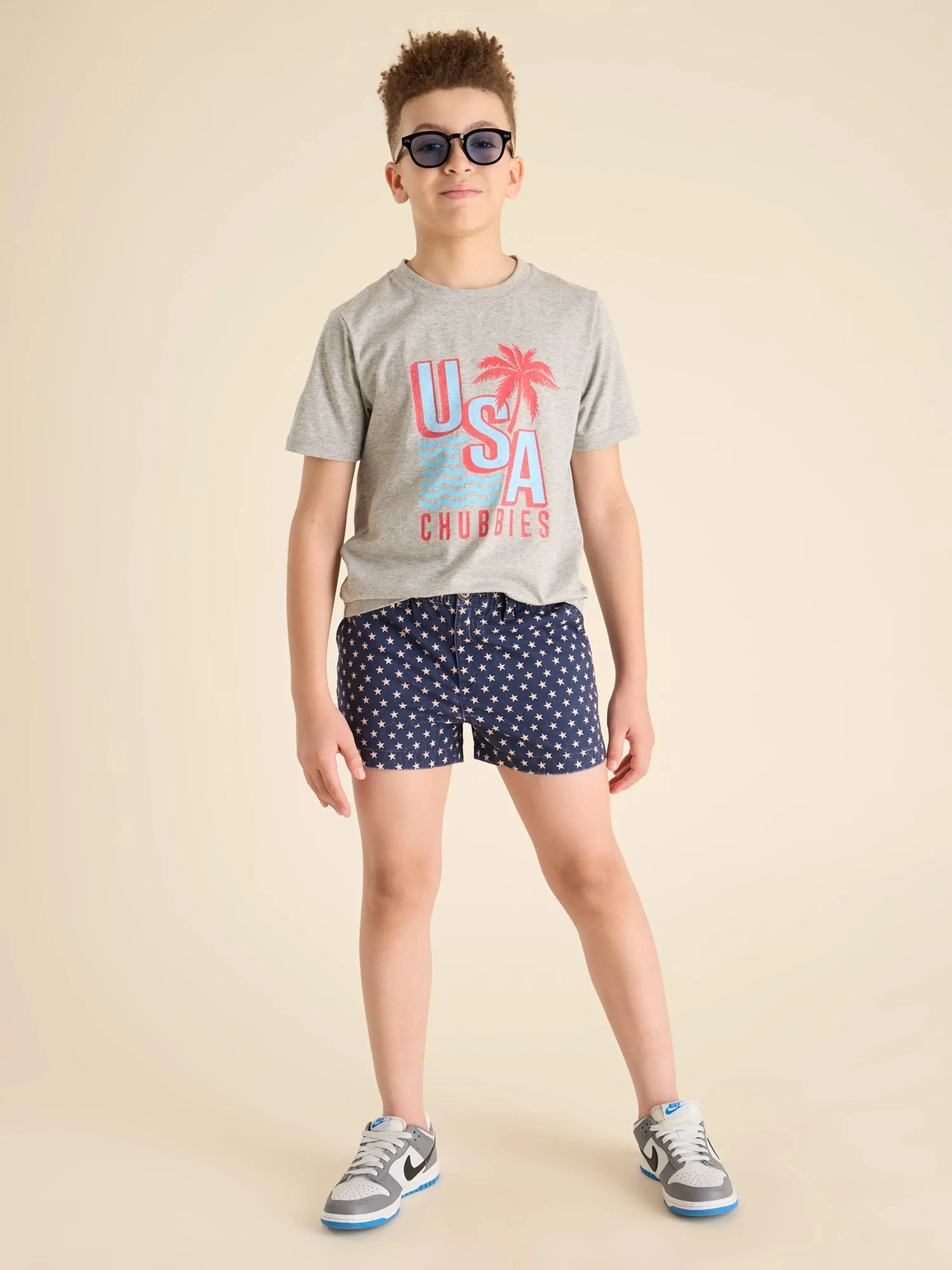 The Chubmander in Chiefs (Boys Originals Shorties)