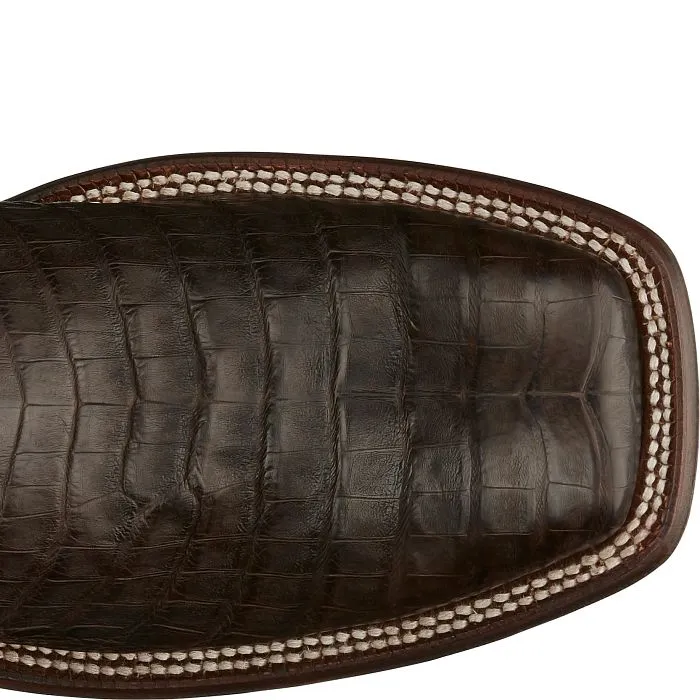 TONY LAMA MENS CANYON 11" CAIMAN BELLY TAIL STYLE TL5251