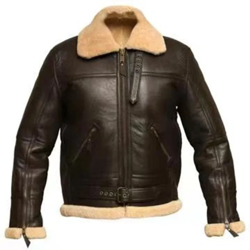 West Louis Wool Liner Faux Fur Leather Winter Coat