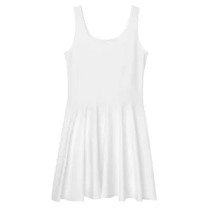 White Skater Dress