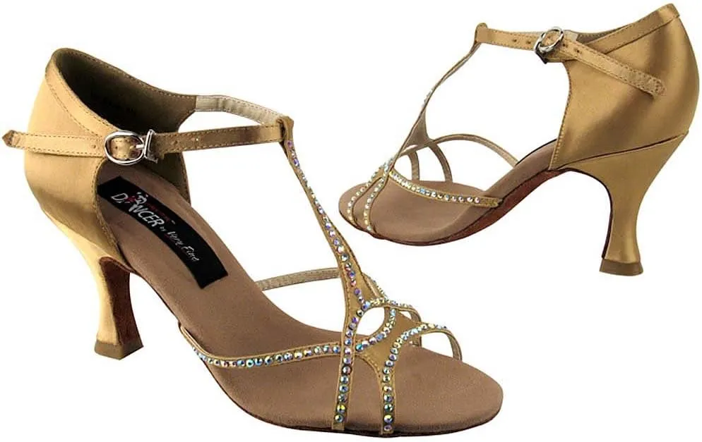 Women's Ballroom Dance Shoes Tango Wedding Salsa Shoes CD2804EB Comfortable-Very Fine 3" [Bundle of 5]