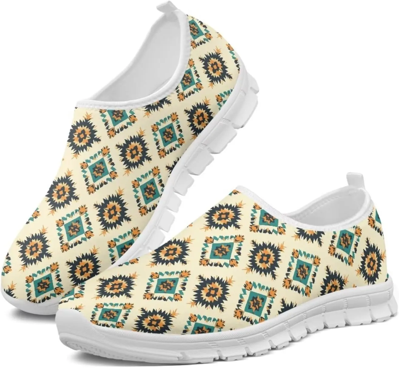 Women's Sneaker Casual Comfortable Slip On Shoes Low Top Lightweight Non-Slip Holiday Walking Sneaker for Women US 5.5-11.5