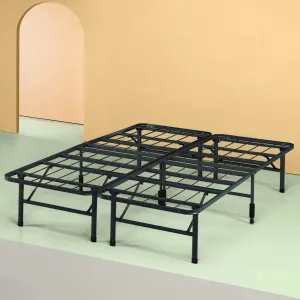 Zinus SmartBase Easy On/Easy Off Bed Skirt for 14 Inch SmartBase Mattress Foundation, Full